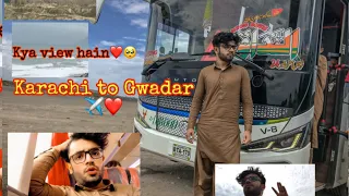 Karachi to Gwadar by road❤️✈️ winder,hingol,ormara view check karain bas❤️😳|vlog 10| #muradvlogs