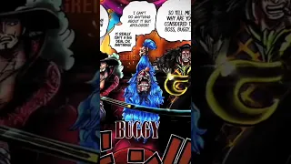 buggy possess conqueror haki #onepiece #buggy #haki #shorts #viral