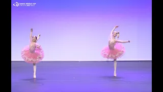 Kateryna Khodachuk, Vasylisa-Stefianiia Savina, UA, Donets Ballet School  | Pas de deux, La Bayadère