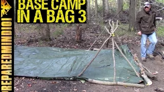 Base Camp In A Bag 3: The "Make Anything" Shelter System - Preparedmind101