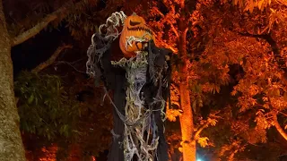 Kings Dominion Halloween haunt opening show 2023