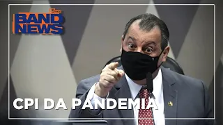 Aziz e Girão discutem durante CPI da Pandemia sobre governadores