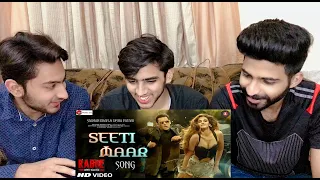 REACTION ON || SEETI MAAR| RADHE |  Your Most Wanted Bhai || 3H REACTERS