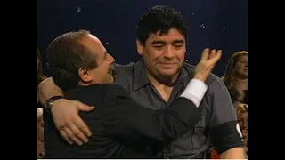 Maradona en "La Biblia y el Calefón"