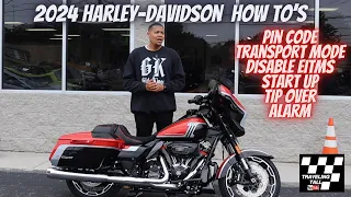 2024 Harley-Davidson Road Glide and Street Glide Tips and Tricks.