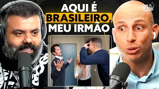 O dia que TRETEI com um GRINGO FOLGADO no TRABALHO