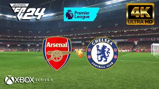 EA FC 24 - Arsenal vs Chelsea | Premier League | NextGen - Series X [4K60FPS]