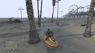 GTA 5 Funny Moments 4- "teleportation, tanks, and beach fun"