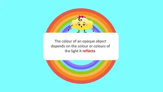 Why an Opaque Object Appears to Be of a Certain Colour?