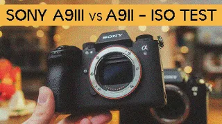 Sony A9 III vs A9 II - High ISO Noise Comparison