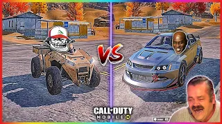 Funny Moment In COD Mobile | Clip-142 | ATV vs RALLY CAR |IPAD PRO Gameplay