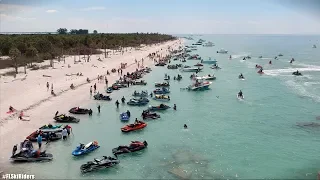 Exploring Egmont Key and Skyway Bridge with 403 Jet Skis