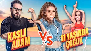 11 YAŞINDA ÇOCUK VS KASLI ADAM! KİM DAHA GÜÇLÜ! @TunaTavus