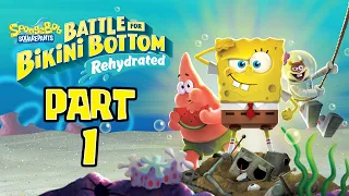 SpongeBob SquarePants: Battle For Bikini Bottom (Rehydrated) - Gameplay Walkthrough (100%) - Part 1