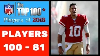 NFL Top 100 Players of 2018 | Players 100 - 81