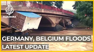 Latest: Germany, Belgium floods | Al Jazeera Breakdown