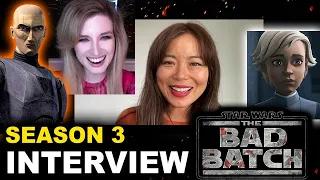 The Bad Batch Season 3 INTERVIEW - Michelle Ang aka Omega - Star Wars 2024
