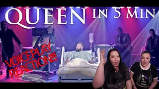 BEST FRIEND REACTS TO VOICEPLAY - QUEEN IN 5 MINS (BLOWN AWAY!!!)