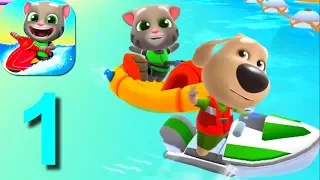 Talking Tom Jetski 2 Walkthrough Part 1 / Android iOS Gameplay HD