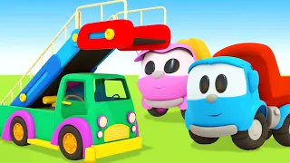 Full episodes of funny cartoons for kids & learning videos for kids. Leo the Truck saves the day!