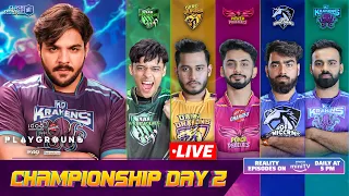 PLAYGROUND 2 CHAMPIONSHIP DAY 2 LIVE | Ft. Ashish Chanchlani, CarryMinati, ScoutOP, Triggered, Harsh