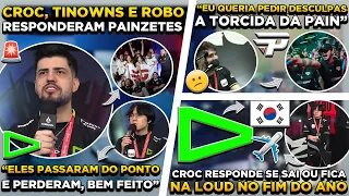 REDBERT PEDE DESCULPAS AOS PAINZETES ! TRIO DA LOUD RESPONDEM FARPAS ! CROC PODE ATRASAR O EXÉRCITO?