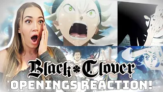 HOW ARE THEY THIS GOOD?!? ALL BLACK CLOVER Openings REACTION!!! (1-13)