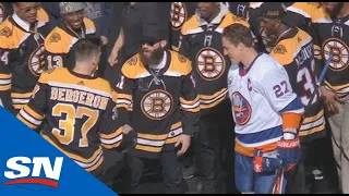 Super Bowl LIII MVP Julian Edelman Spikes Ceremonial Puck