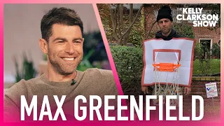 Max Greenfield Wanted To Be LeBron For Halloween But His Son Made Him Be A Basketball Hoop