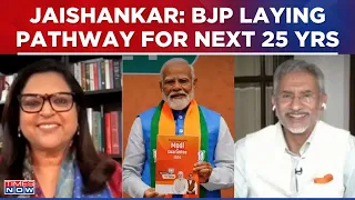 S Jaishankar Exclusive On 'Sankalp Patra', Counters Congress' 'Jumla' Barb | BJP Manifesto News