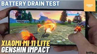 Xiaomi Mi 11 Lite Genshin Impact Gaming test | Snapdragon 732G, 90Hz Display