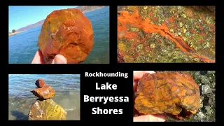 New Rockhounding Location ,Lake Berryessa part 1 -  Agate Jasper  Q.4.T. # 536 By: Quest For Details