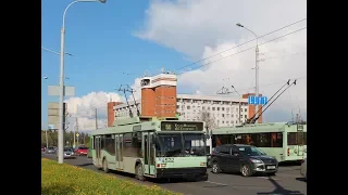 Троллейбус Минска МАЗ-103Т, борт.№ 4522 (28.03.2018)