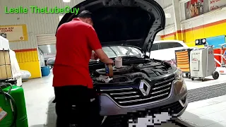 Renault Talisman Change Oil  with Maintenance Resetting