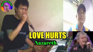 LOVE HURTS  BY NAZARETH REACTION VIDEO COVER BY GONZALEZ DENS