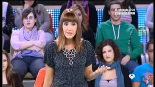 Sandra Daviu no controla su ataque de risa