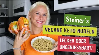 Steiner´s Low Carb/ KETO Nudeln bei dm! Den Hype wert!? Let´s try! #lowcarb #ketomeals #veganfood