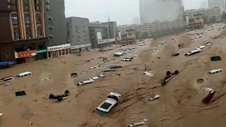 China floods: 25 dead in Zhengzhou train and thousands, July 20, 2021