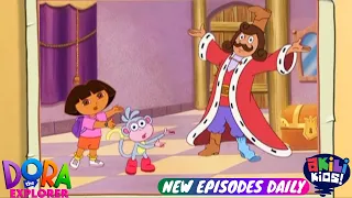 Dora The Explorer | The King's Missing Crown | Akili Kids