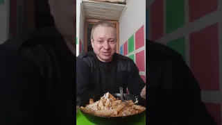 мукбанг макароны по флотски mukbang