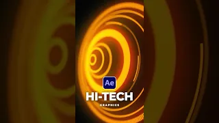 Create Hi-Tech Motion Graphics in After Effects #tutorial