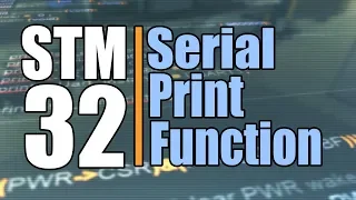 STM32 Print Function for Debugging