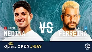 Gabriel Medina Defeats Italo Ferreira in Corona J-Bay