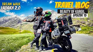 The Beauty of Kargil | Leh to Drass 280Km Ride on Ktm Adventure 390 | Kolkata to Ladakh | Episode 15