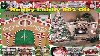 🎄🎁🍁👑 Hobby Lobby 90% Off!! Christmas 40% OFF!! Plus Fall is Now 50%!!Shop W/Me!! Must See!!🎄🎁🍁⛄🦃👑