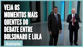 BOLSONARO X LULA: VEJA OS MOMENTOS MAIS QUENTES DO DEBATE