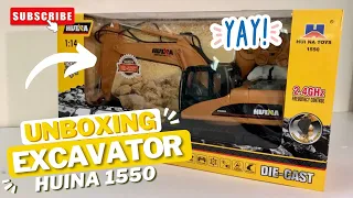 Awesome RC Excavator | Huina 1550 | unboxing