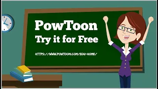 Easy Animation tutorial in Powtoon for free || How to use powtoon free