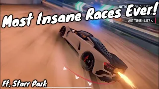 Most Insane Races Ever! | Asphalt 9 6* Golden Hennessy Venom F5 Multiplayer ft. Starr Park