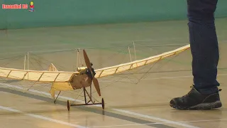 Beautiful Aero-modelling ! Antoinette (Hari Simon) | BMFA Scale Indoor RC Nationals 2024